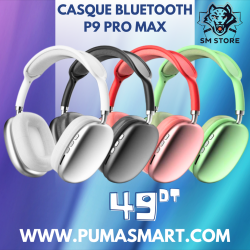 Casque Bluetooth P9 Pro Max 2024