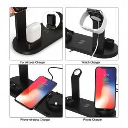 4 in 1 Wireless Fast Charging Dock Station