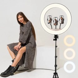 Professional Remote 22-inch Ring Light