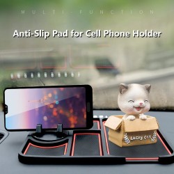 Silicone Car Anti-Slip Mat Auto Phone Holder Sticky Anti Slide