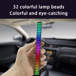 RGB Lamp LED Strip Lights Pickup Light Sound Control Lamp