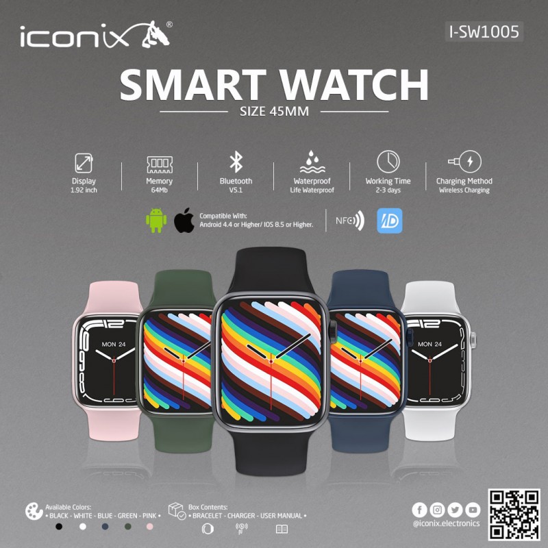 SMART WATCH ICONIX I-SW1005