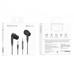 BOROFONE EARPHONES BM80 PRO WITH MICROPHONE